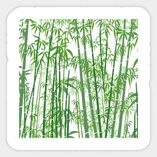 Bamboo 1 Sticker